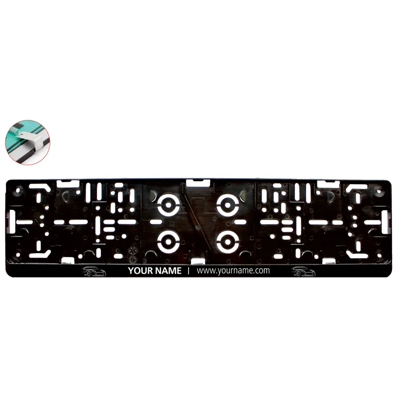 Support de plaque d'immatriculation Cliquet Rapide - Laprade