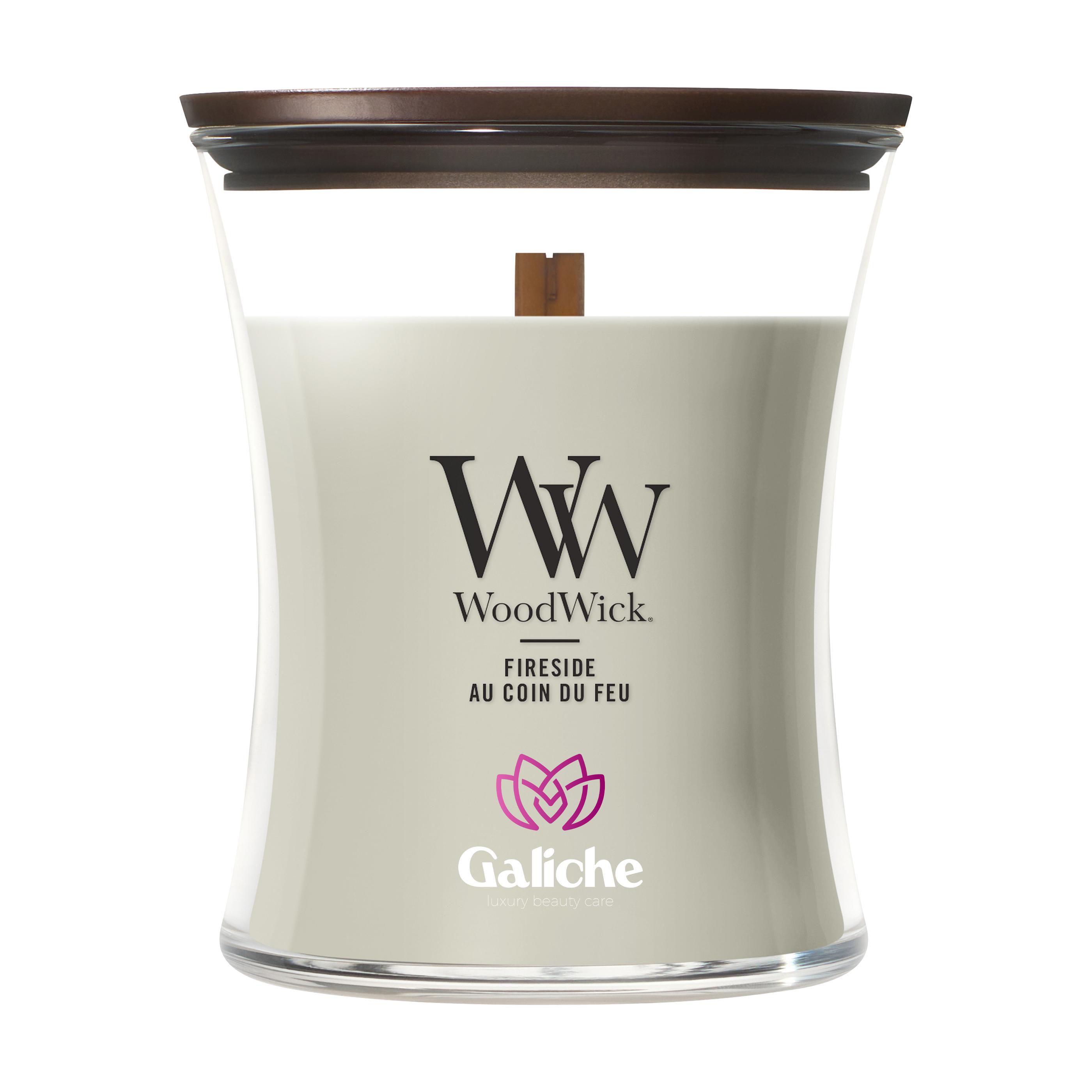 Bougie parfumée WoodWick Fireside Medium