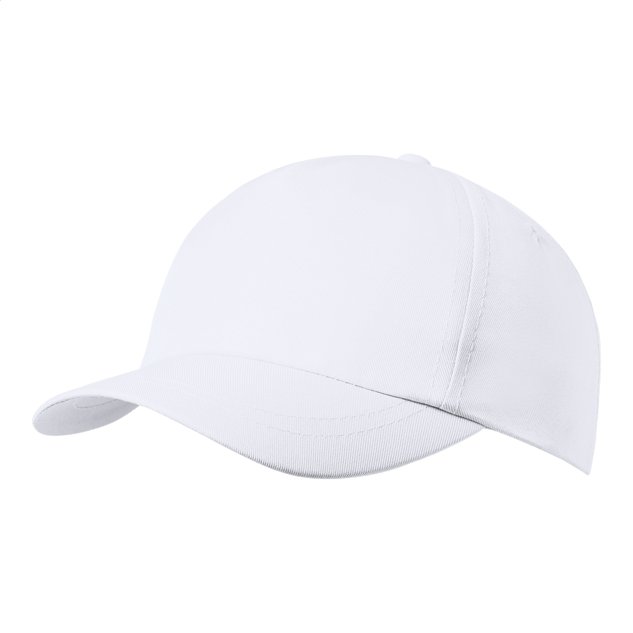 Casquette de baseball enfant Berni personnalisée en polyester RPET 145 g/m² imprimé avec logo