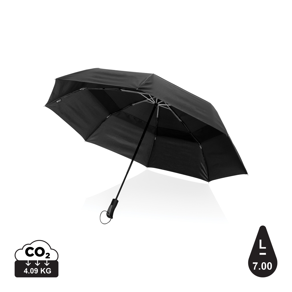Parapluie Tempête Tornado AWARE™ RPET de Swiss Peak 27” - Saint-Tropez