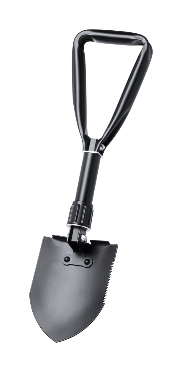Pelle d'urgence pliante en acier carbone - Escamps bedrukken met logo