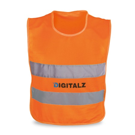 Gilet Haute Visibilité Personnalisable - Avec Bandes Réfléchissantes Et Poches - Pour Chantiers, Jogging, Vélo Ou Sécurité Routière - 5
