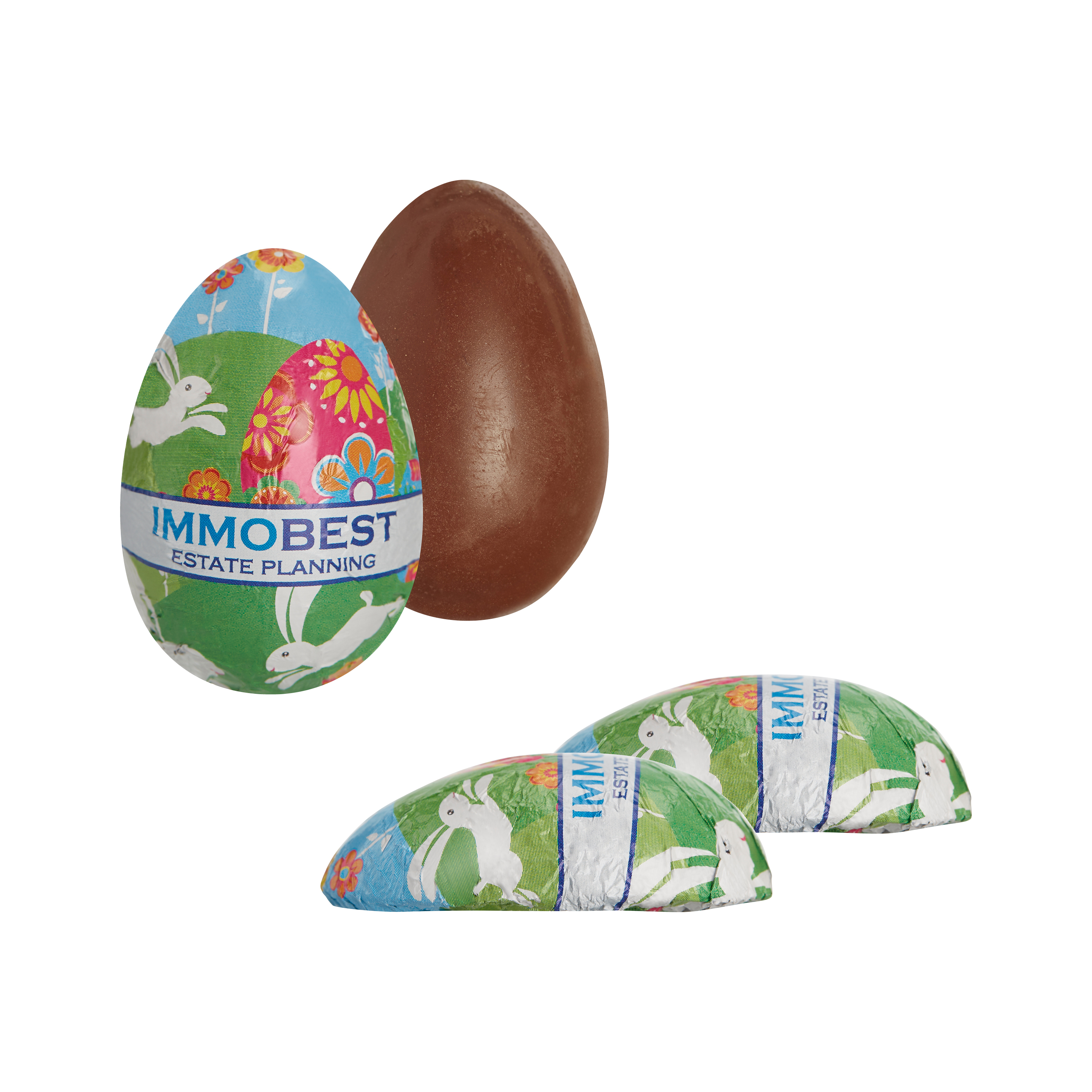 Œuf de Pâques Chocolaté - Cazères-sur-l'Adour imprimé avec logo