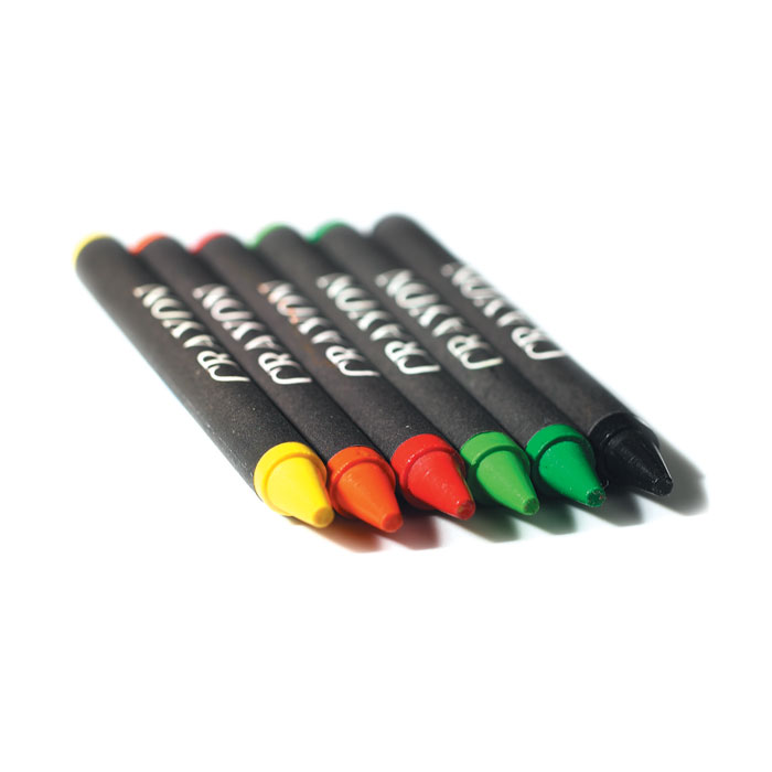 Etui 6 crayons cire - Zaprinta France