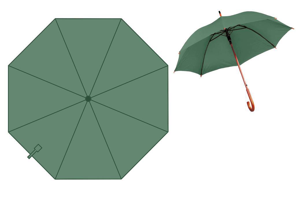 Parapluie personnalisé automatique 100cm - Winnipegosis - Zaprinta France