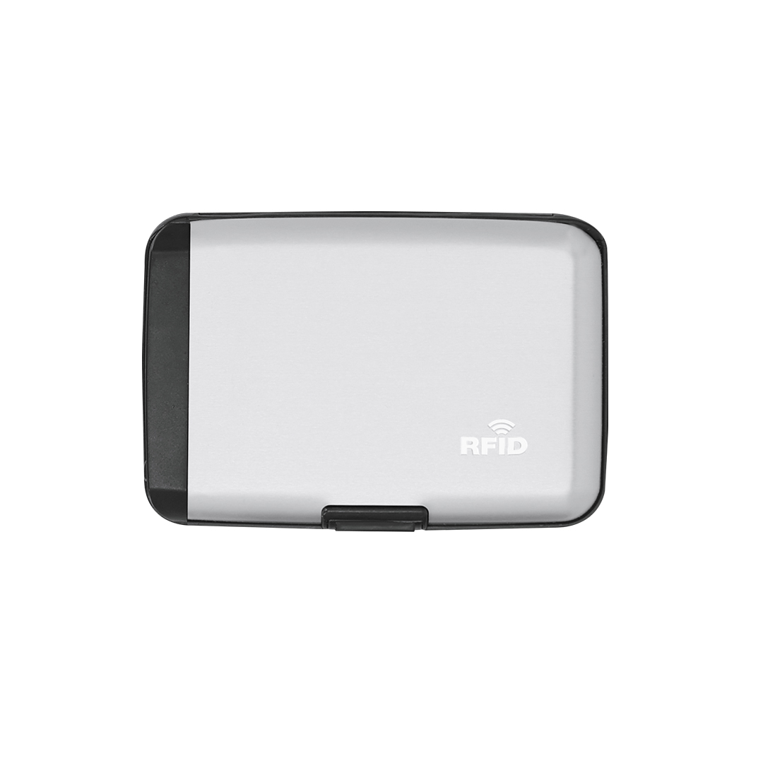 Porte-cartes Aluminium avec Batterie Intégrée - Saint-Cergues imprimé avec logo