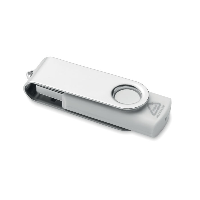 Clé USB 2.0 de 16 Go avec boîtier en ABS recyclé - Saint-Julien-Beychevelle