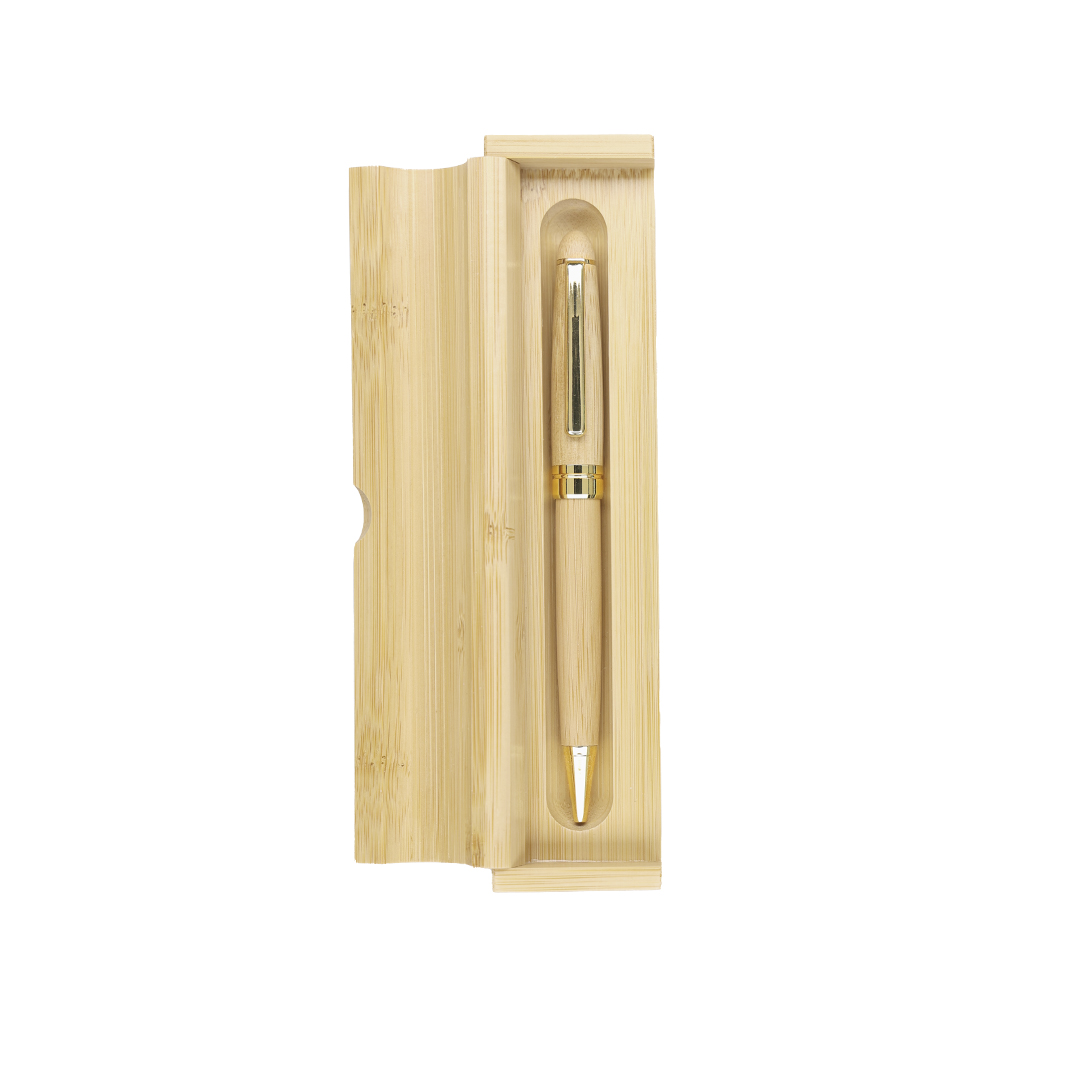 Stylo de Bambou Élegant - Noviant-aux-Prés - Zaprinta France
