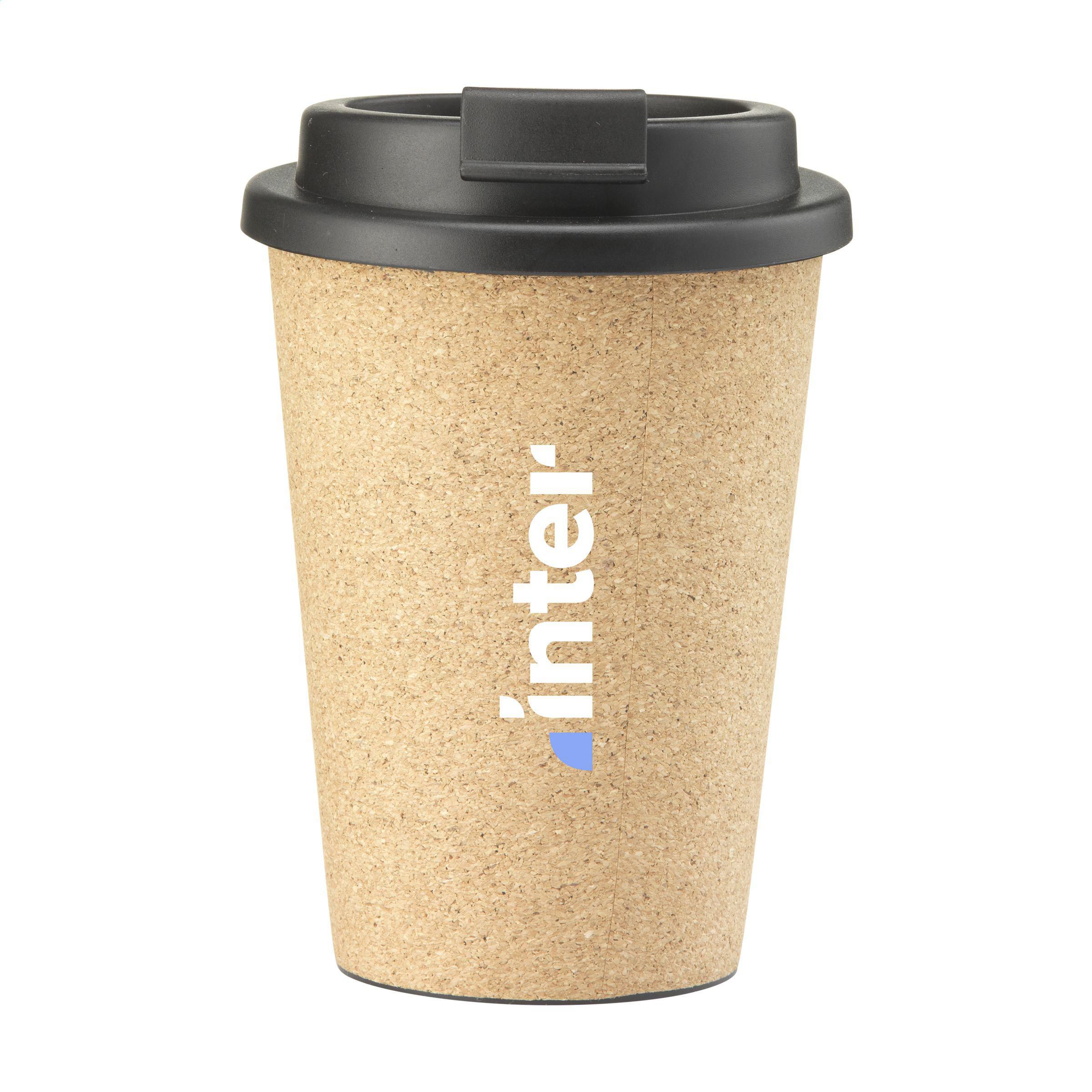 Tasse à Café en Liège 350 ml - Montréal imprimé avec logo