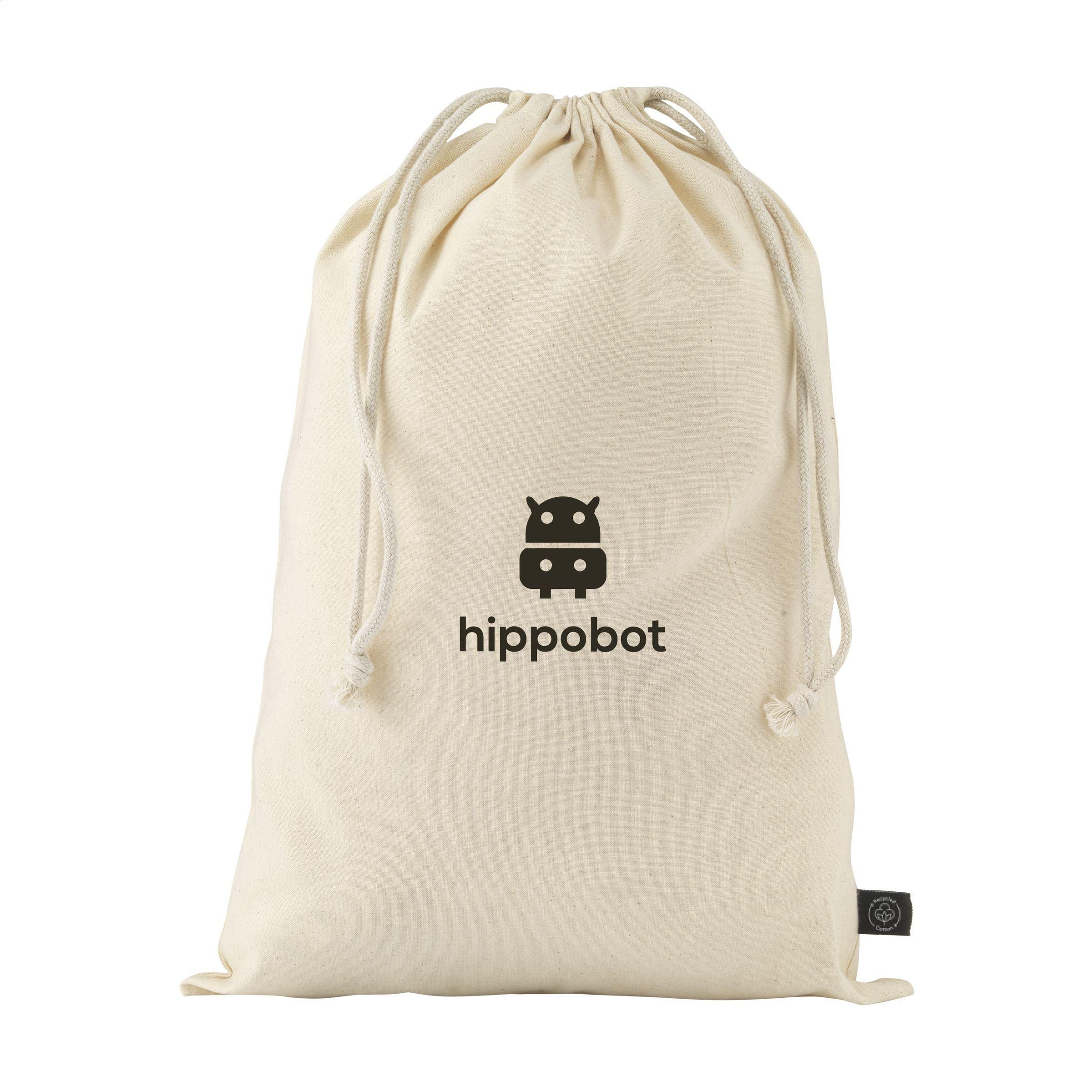 Pochette Cadeau Écologique en Coton Recyclé - Blénod-lès-Toul imprimé avec logo