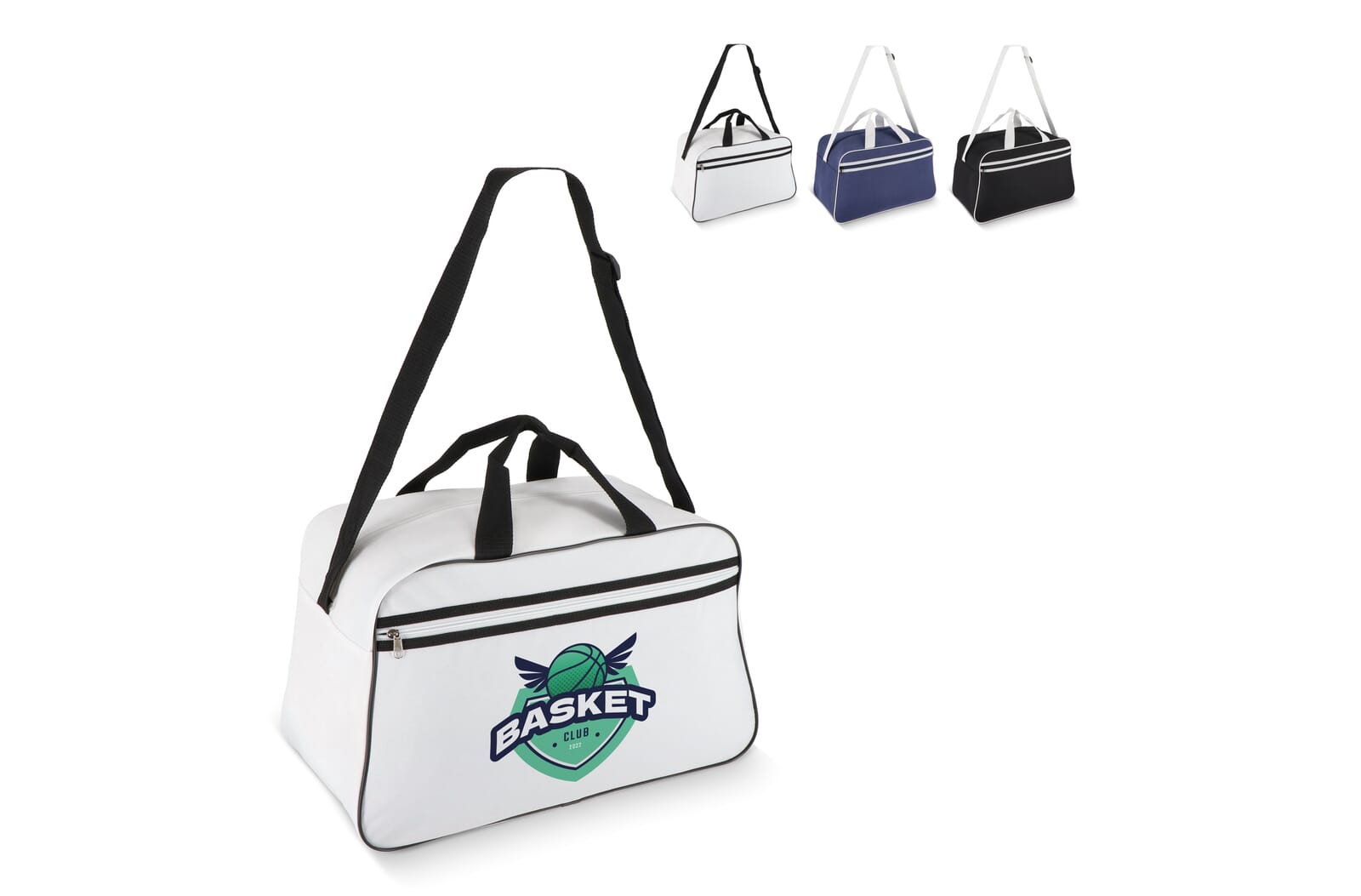 Sac de sport et de voyage en PET recyclé 600D, 48 x 25 x 28 cm, 30 L