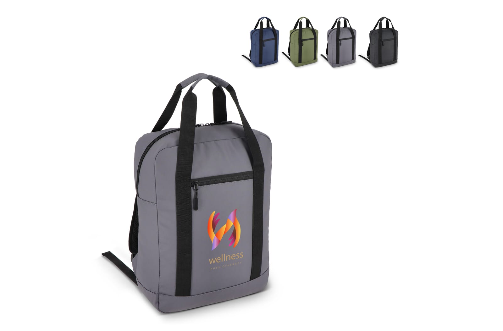 Sac à dos en PET recyclé 600D avec revêtement PU 27,5 x 12 x 37,5 cm 12 L