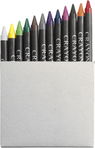 Set de 12 crayons gras