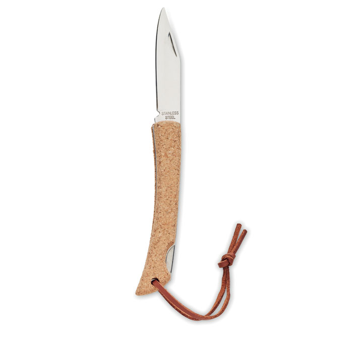 Couteau à manche en liège pliable - Cazères - Zaprinta France