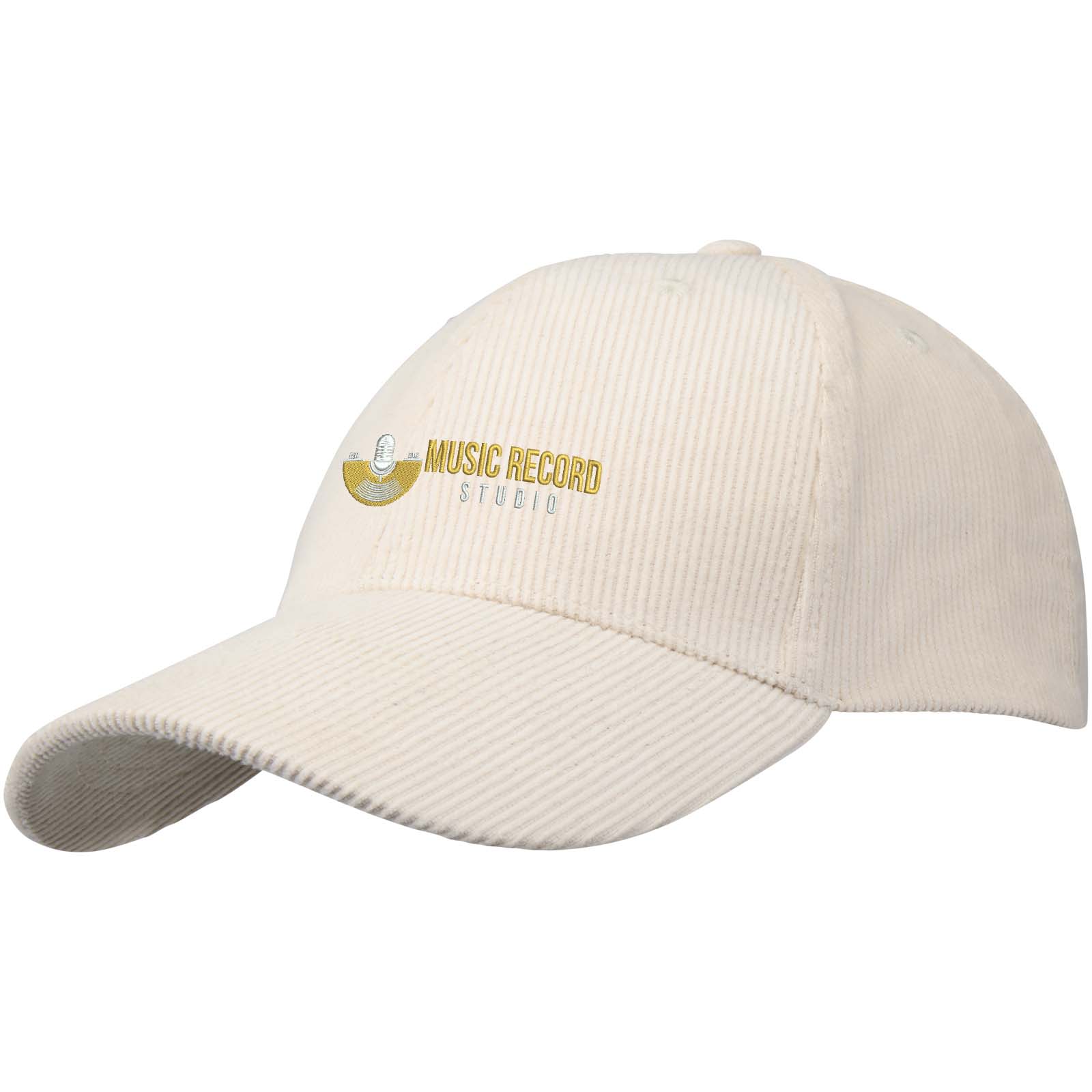 Casquette Hutton à 6 panneaux en velours côtelé recyclé