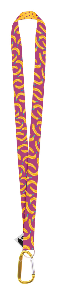 Grand Lanyard Écologique - Gray