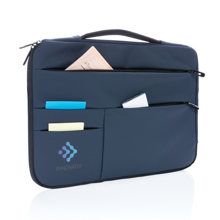 Élégante housse pour ordinateur portable en PU de 15,6 pouces - Sainte-Croix-en-Jarez