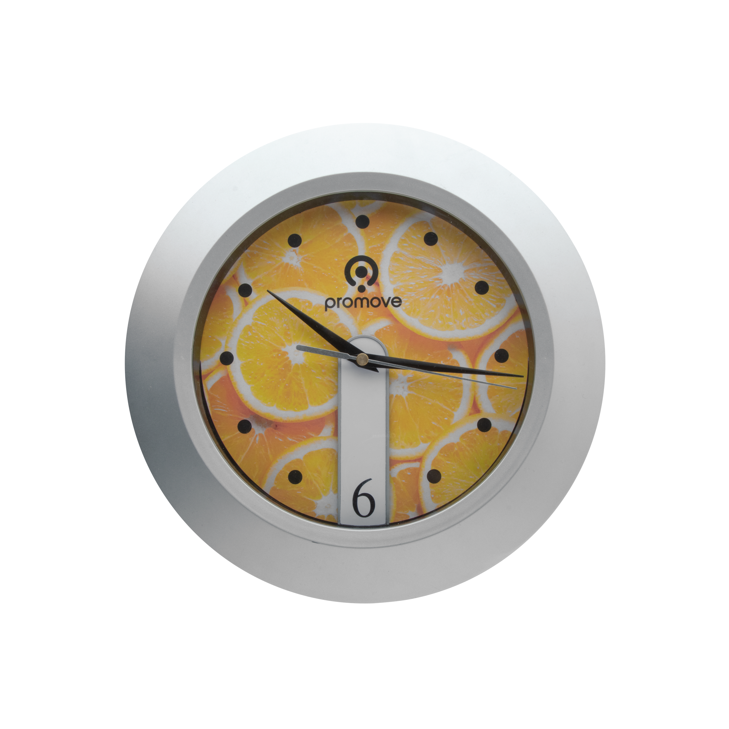 Horloge murale à cadran amovible - Favrieux imprimé avec logo