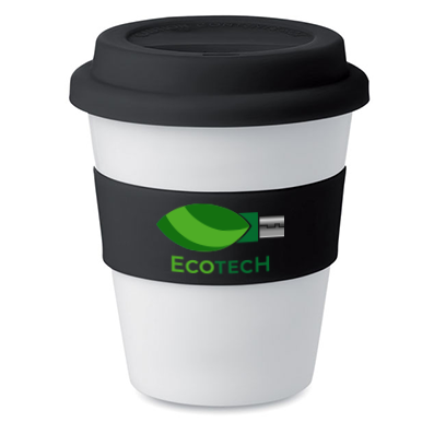 Tasse à café en céramique (400 ml) imprimé avec logo
