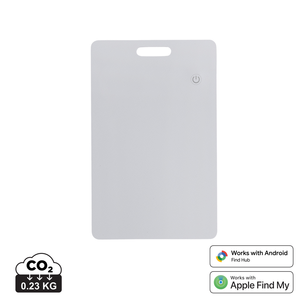 Findit Dual RCS carte rechargeable ultra-fine en plastique recyclé
