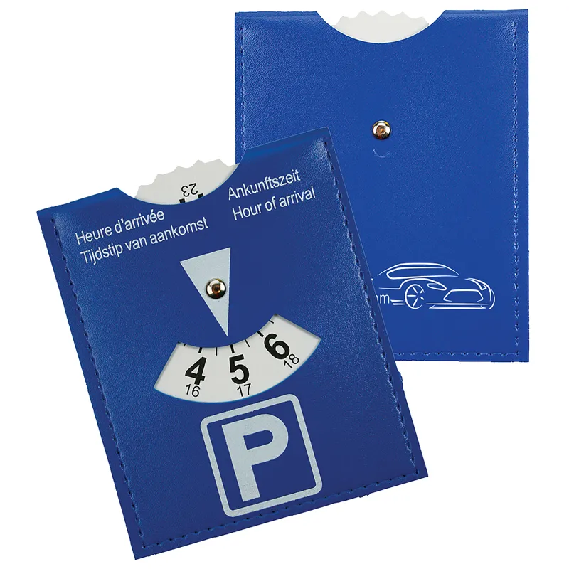 Disque de stationnement personnalisé en Skai - Villecomtal-sur-Arros