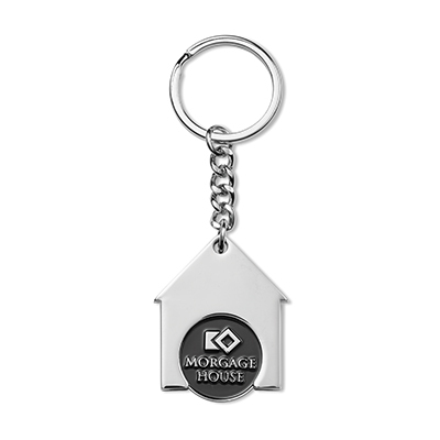 Porte-clés Maison en Alliage de Zinc - Saint-Biez-en-Belin