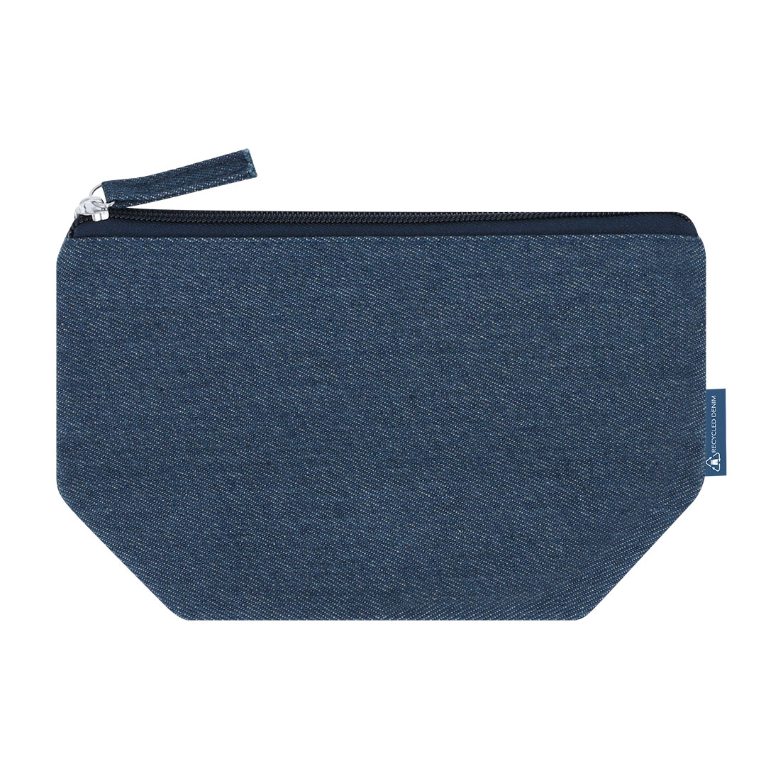 Sac Beauté Bleu Recyclé - Fromentières