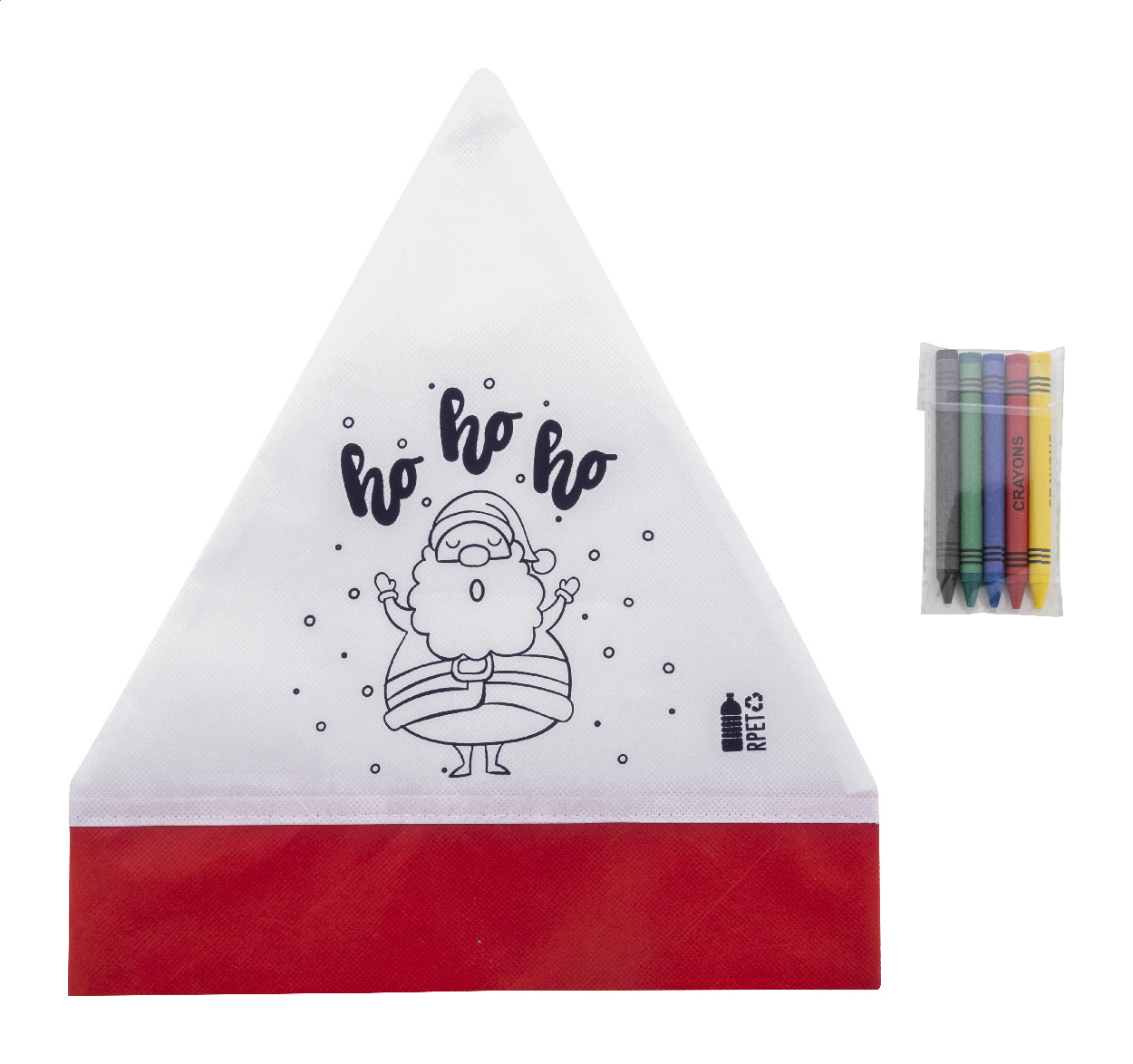 Chapeau de Noël coloriable - Saint-Martin-des-Plains