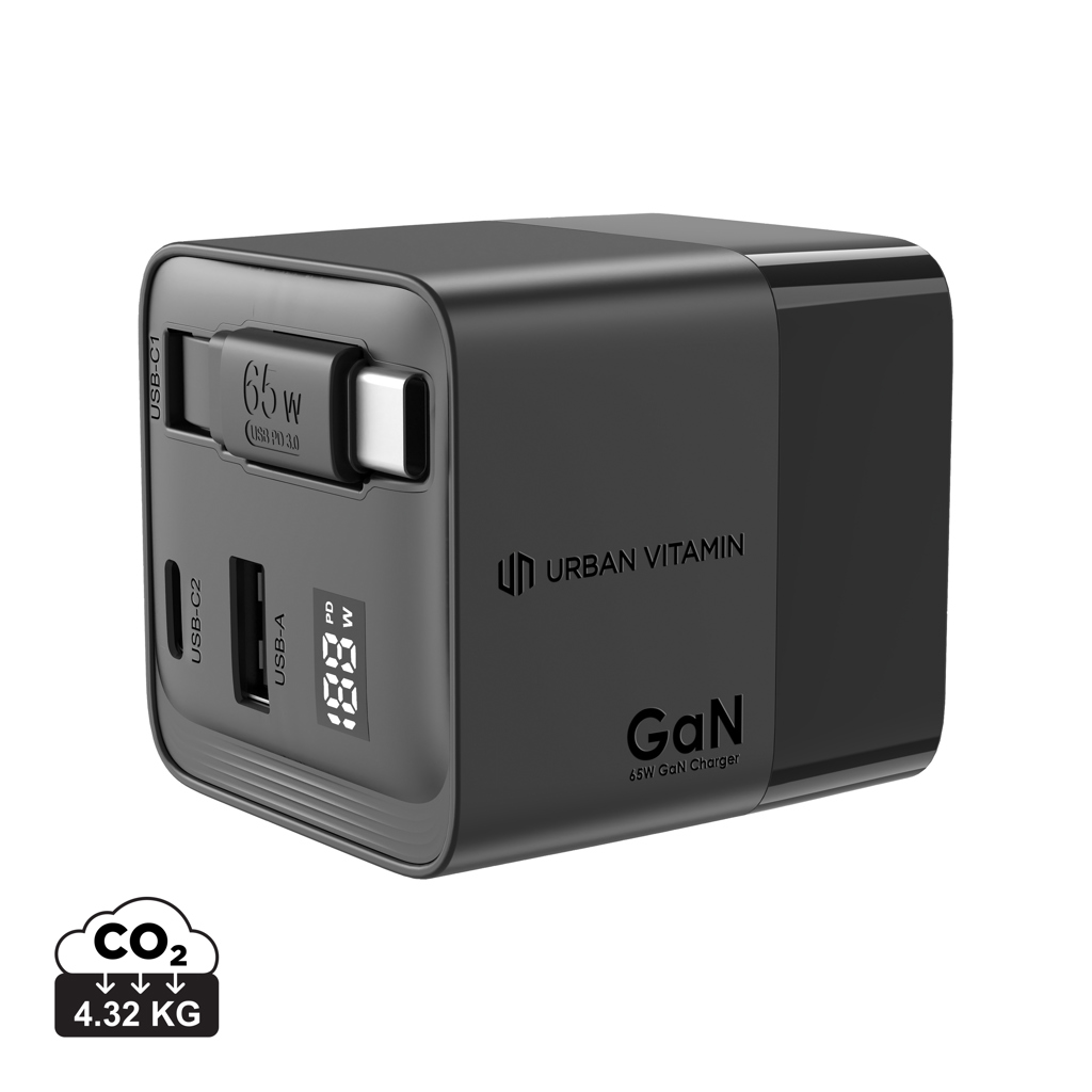 Chargeur Éclair 65W Compact - Valleroy