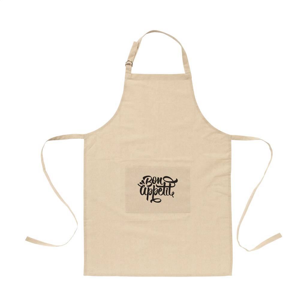 Tablier de cuisine personnalisé en coton (180 gr/m²) - Luwak