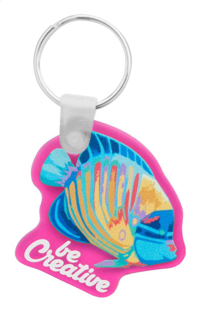 Porte-clés Personnalisé en Acrylique - Empury imprimé avec logo