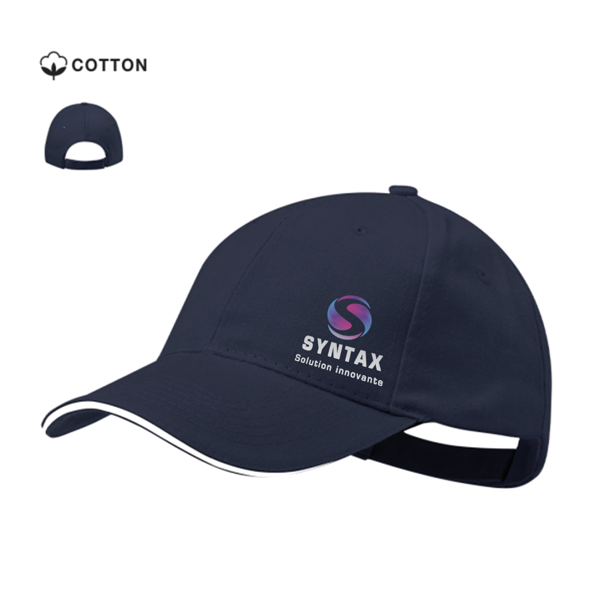 Casquette 6 Panneaux BrightTone - La Rochelle