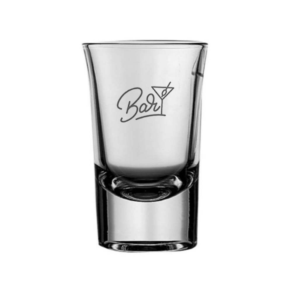 Verre à liqueur personnalisé transparent 34 ml - Tenise