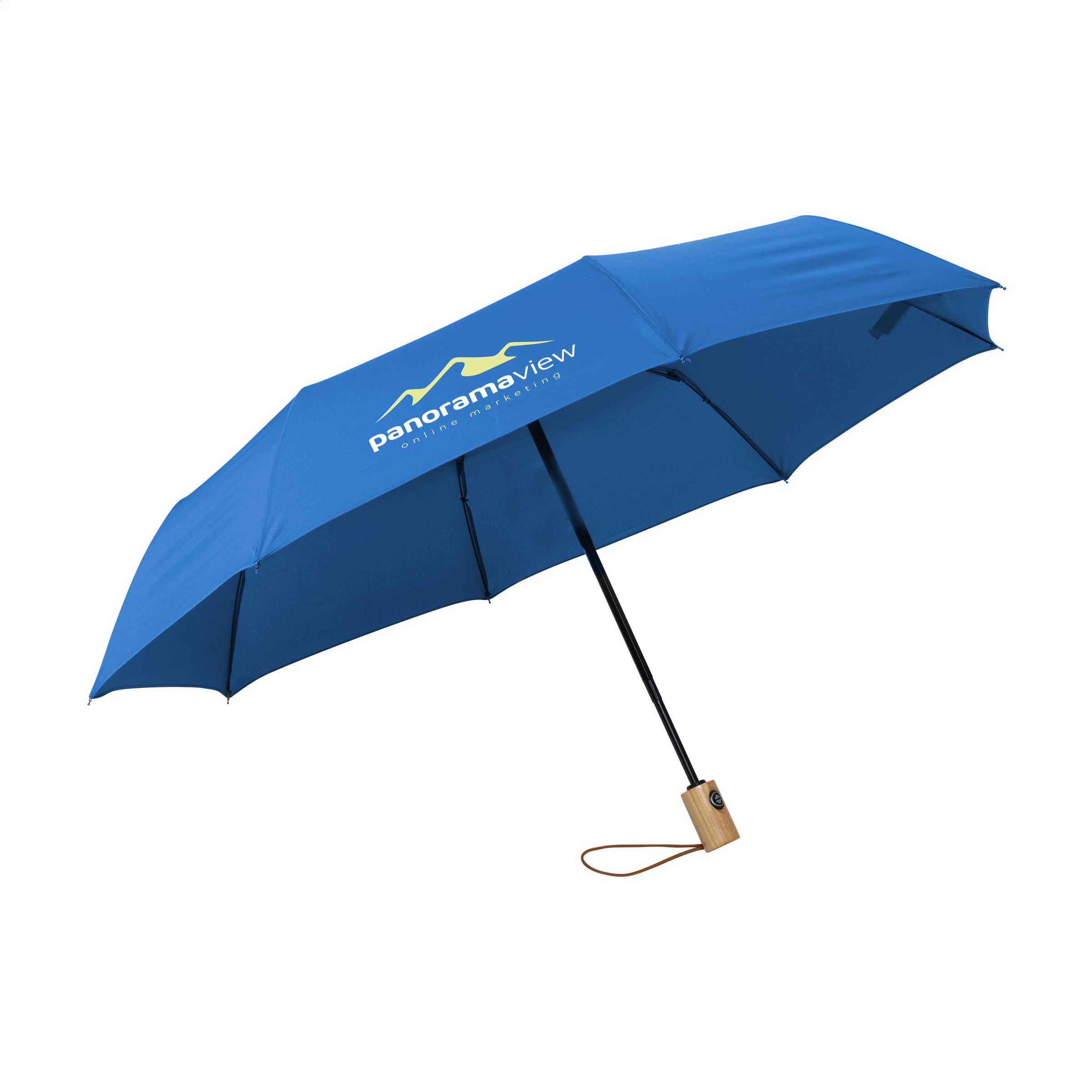 Parapluie pliable avec mécanisme d'ouverture et de fermeture automatique - Château-Renard