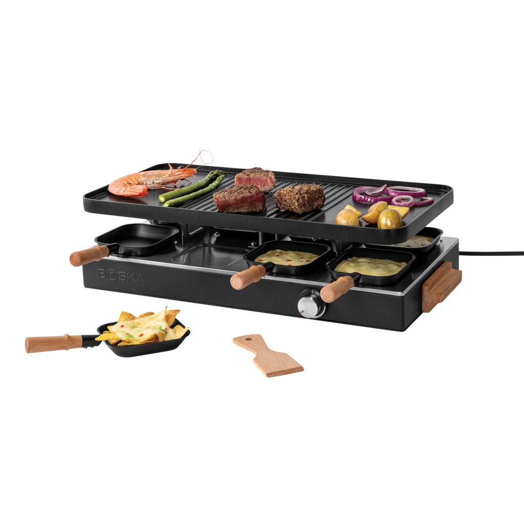 BOSKA Raclette Gourmet Party, 8 personnes (Type EU F)