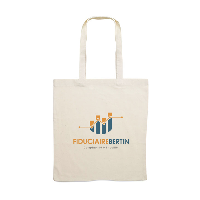 Tote bag personnalisé coton deux anses longues 180 g/m² – Angers