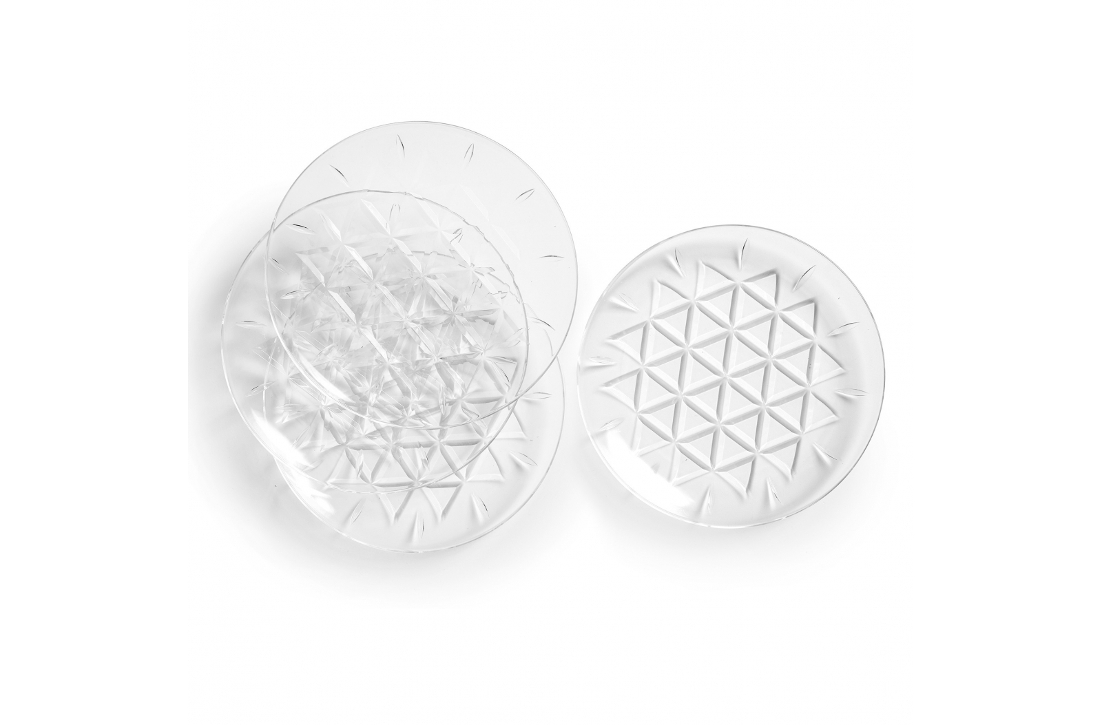 Assiettes Acryliques de Luxe - Saint-Étienne-de-Montluc imprimé avec logo