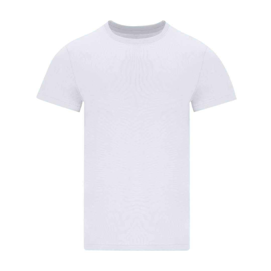 T-Shirt Blanc Confort - Mayres imprimé avec logo