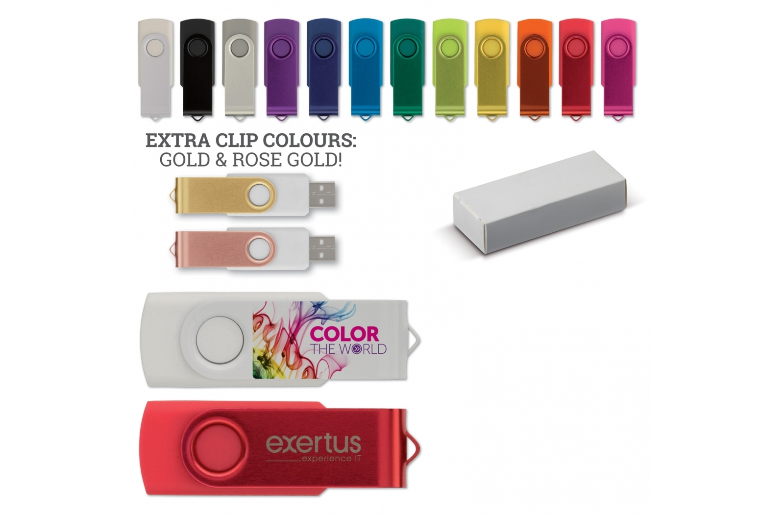 Clé USB 16GB Flash drive Twister - Zaprinta France