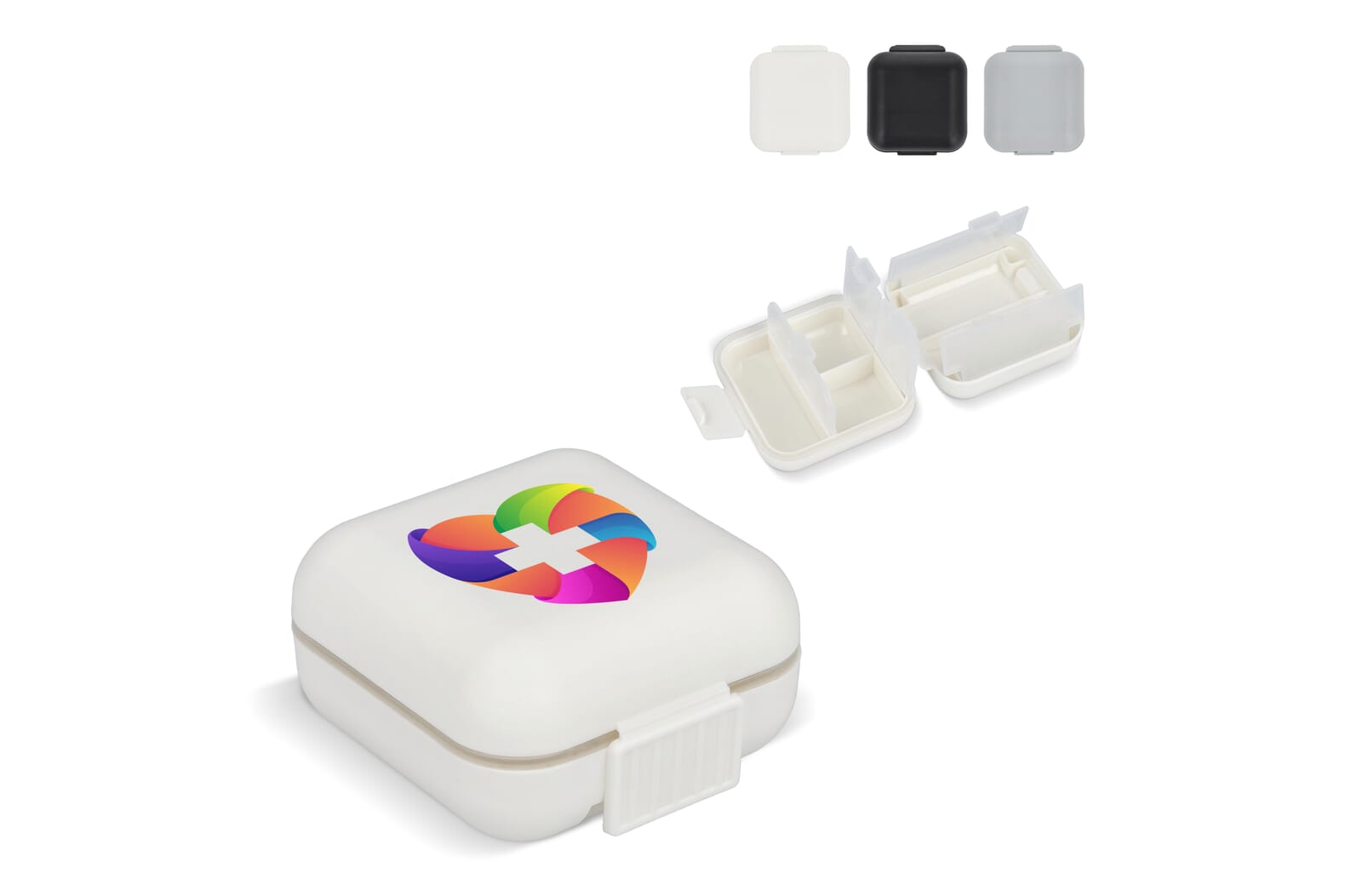 Boîte à Pilules Portable - Ranguevaux imprimé avec logo