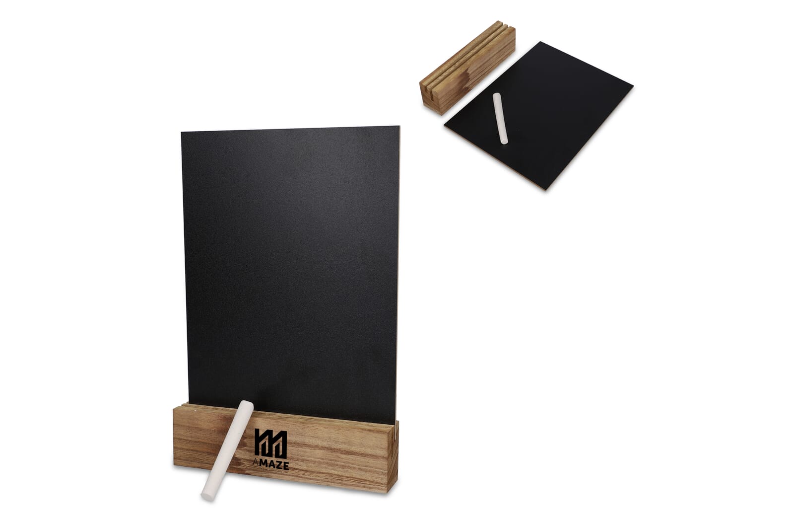 Tableau Noir sur Support en Bois - Vaumas