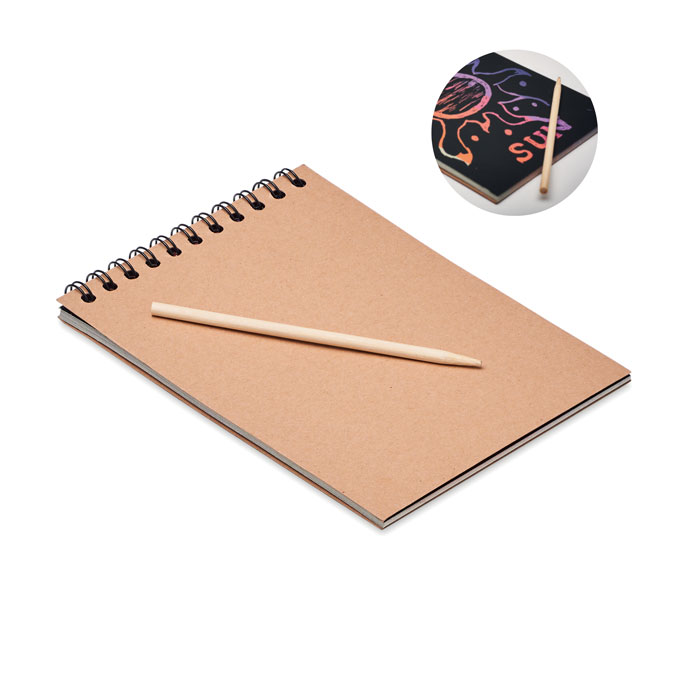 Scratching paper notebook - Zaprinta France