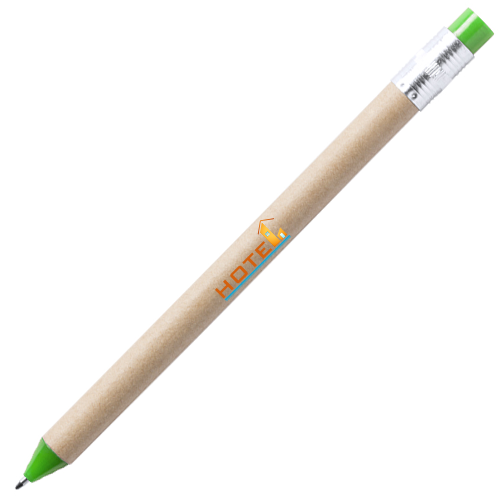 Stylo crayon personnalisé en carton recyclé - Vire