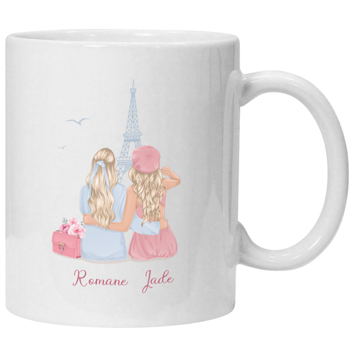 Mug personnalisé Une meilleure amie - Camélia