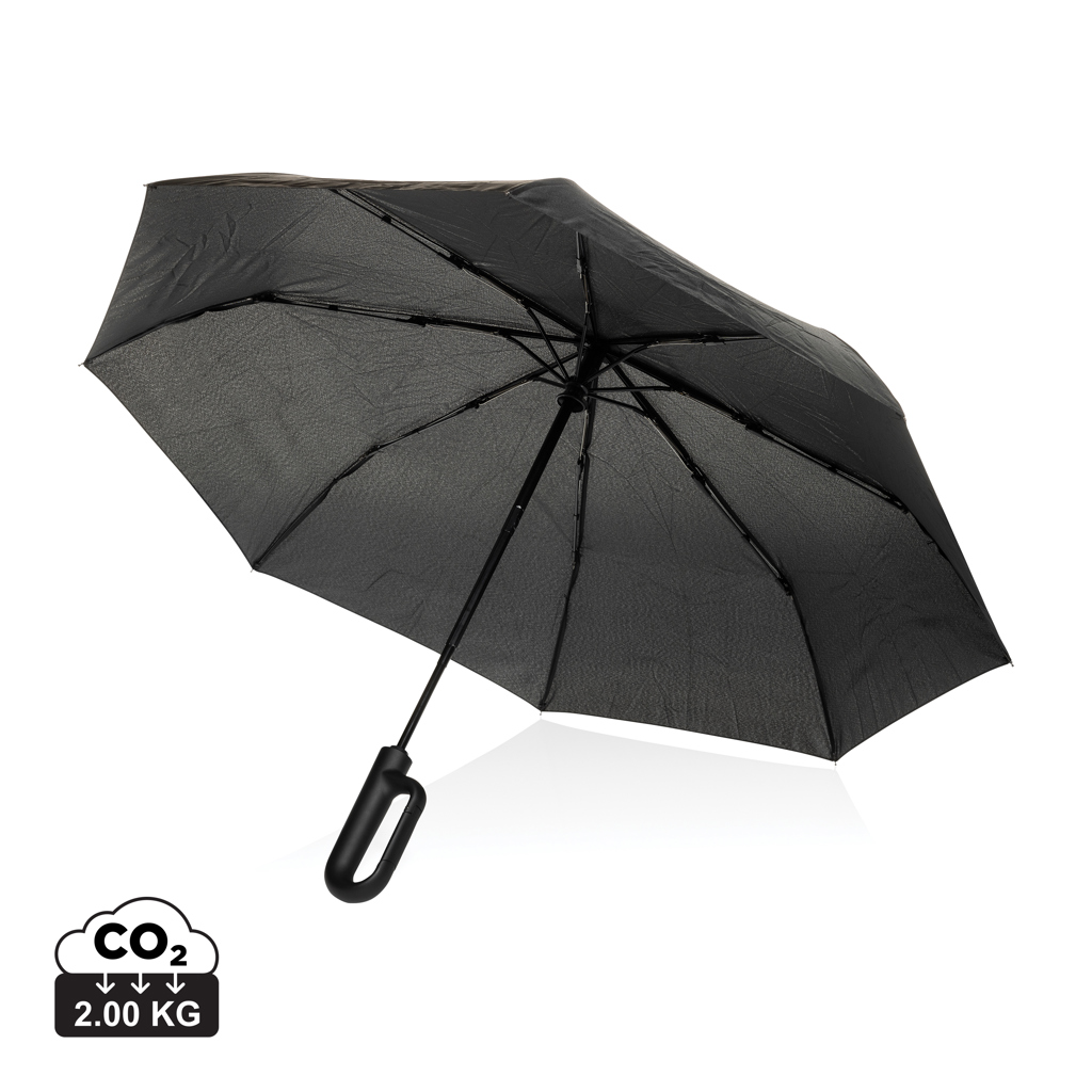 Parapluie Éco-Chic avec Mousqueton - Rang imprimé avec logo