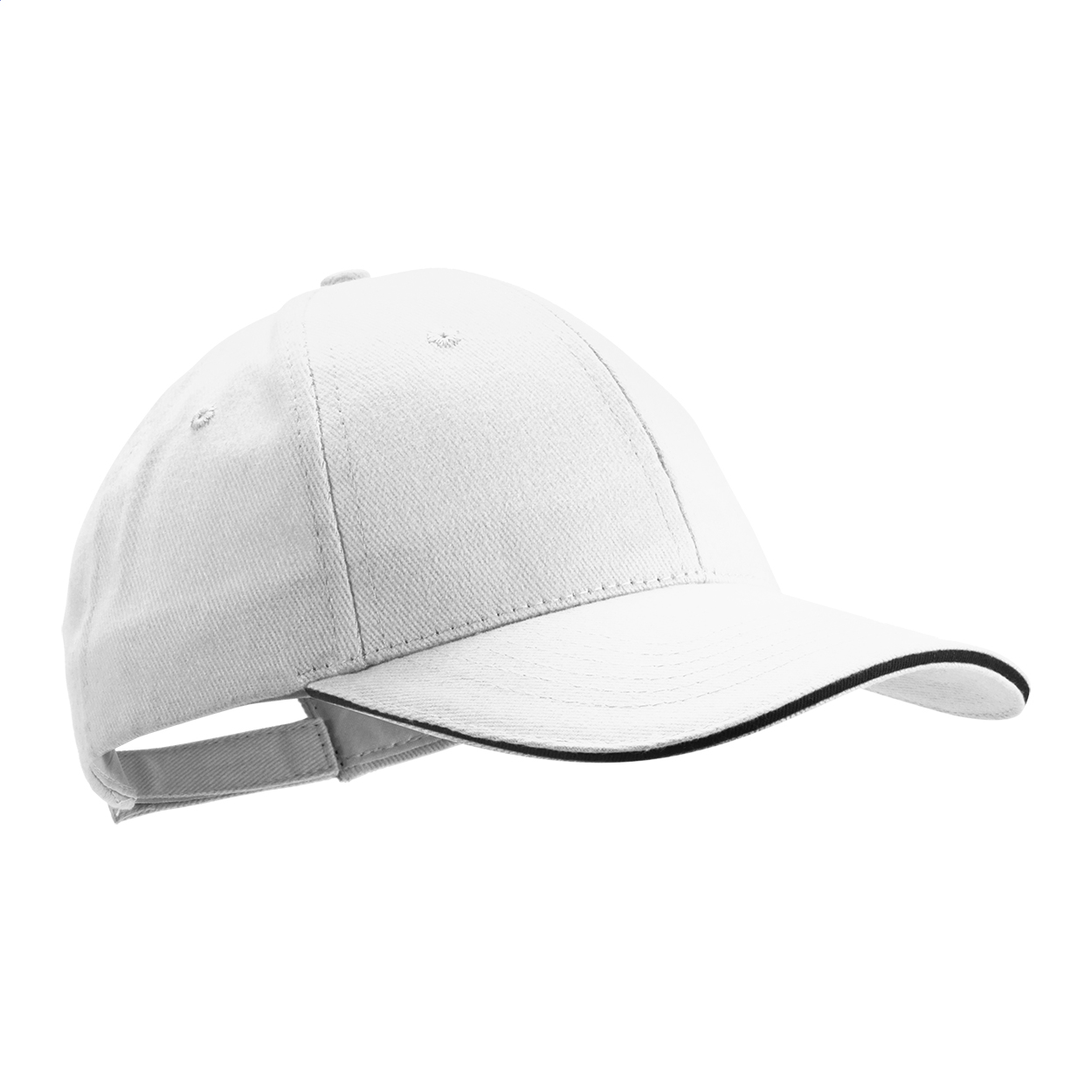 Casquette de baseball Rivera personnalisée en coton brossé, 6 panneaux