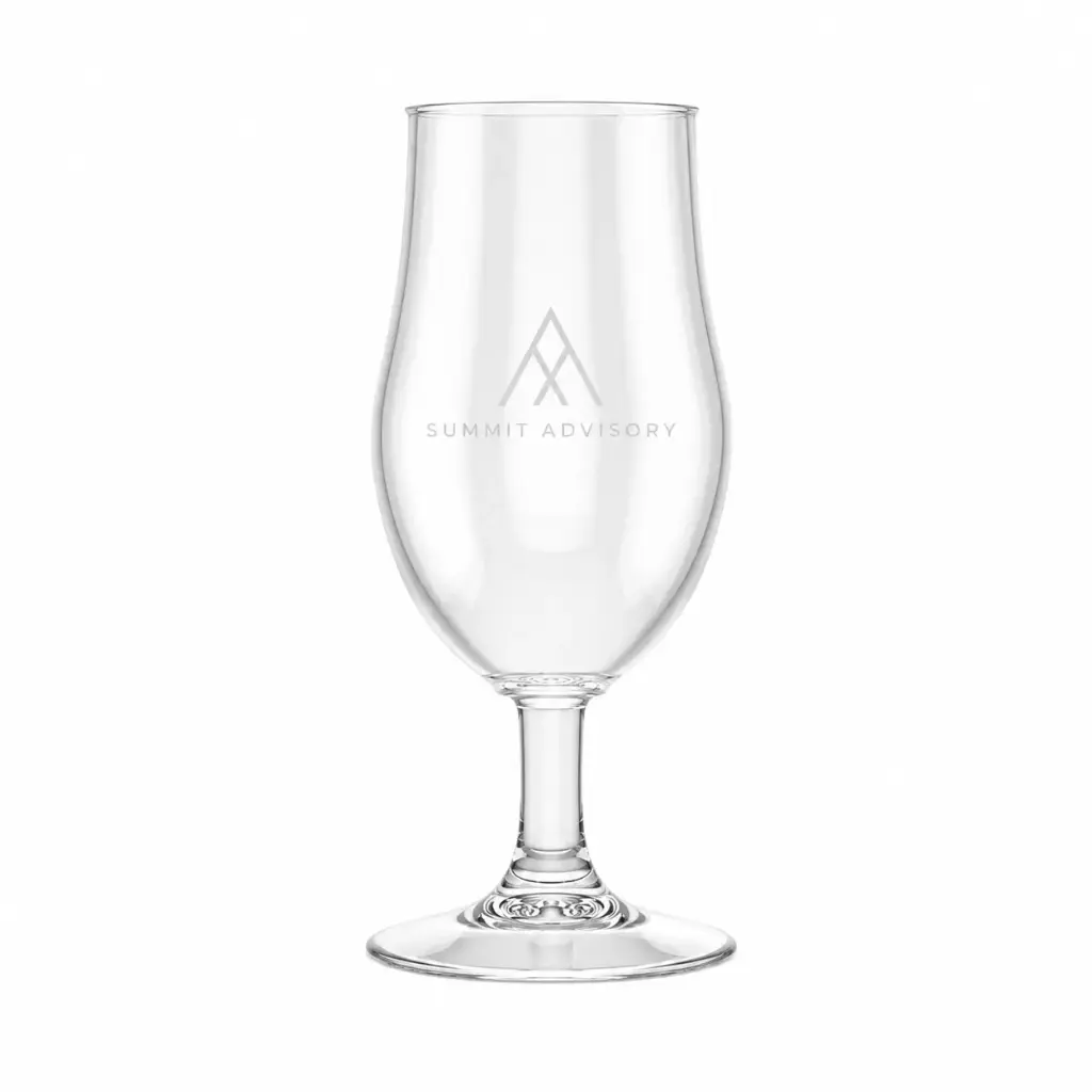 Verre à Pied Éclatant - Le Barp