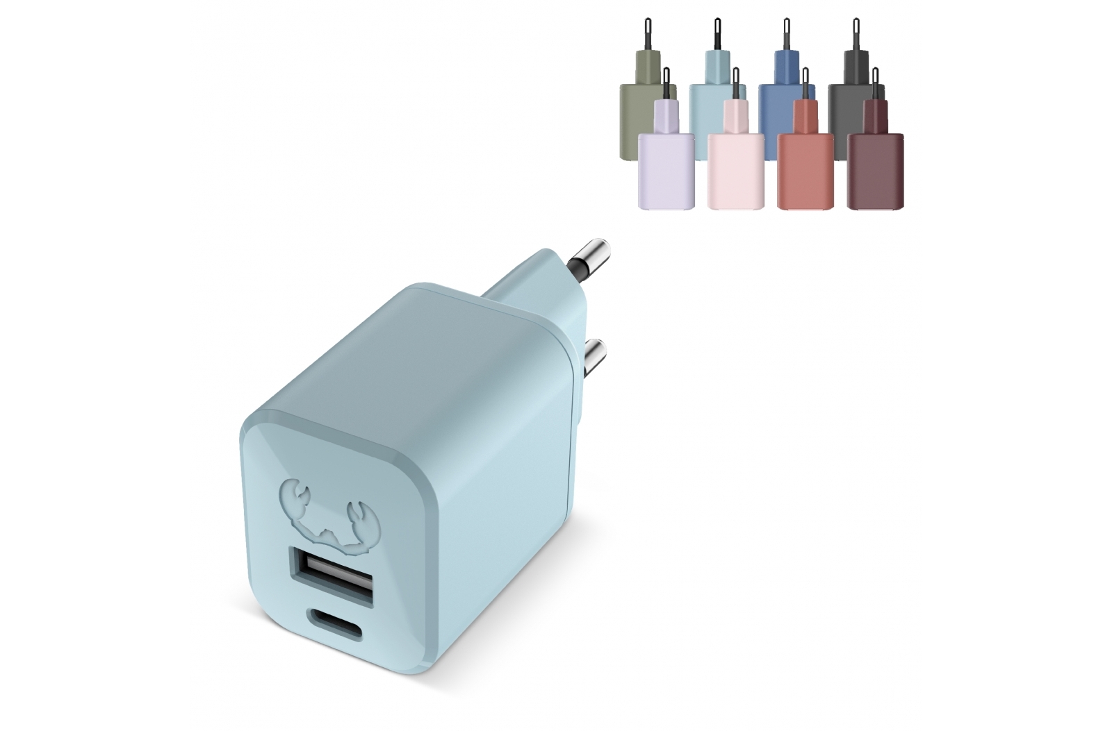 Fresh 'n Rebel Mini Chargeur USB-C + A PD // 30W