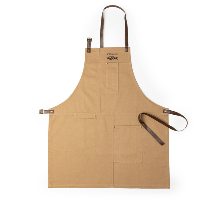 Tablier en toile robuste - Argoules imprimé avec logo