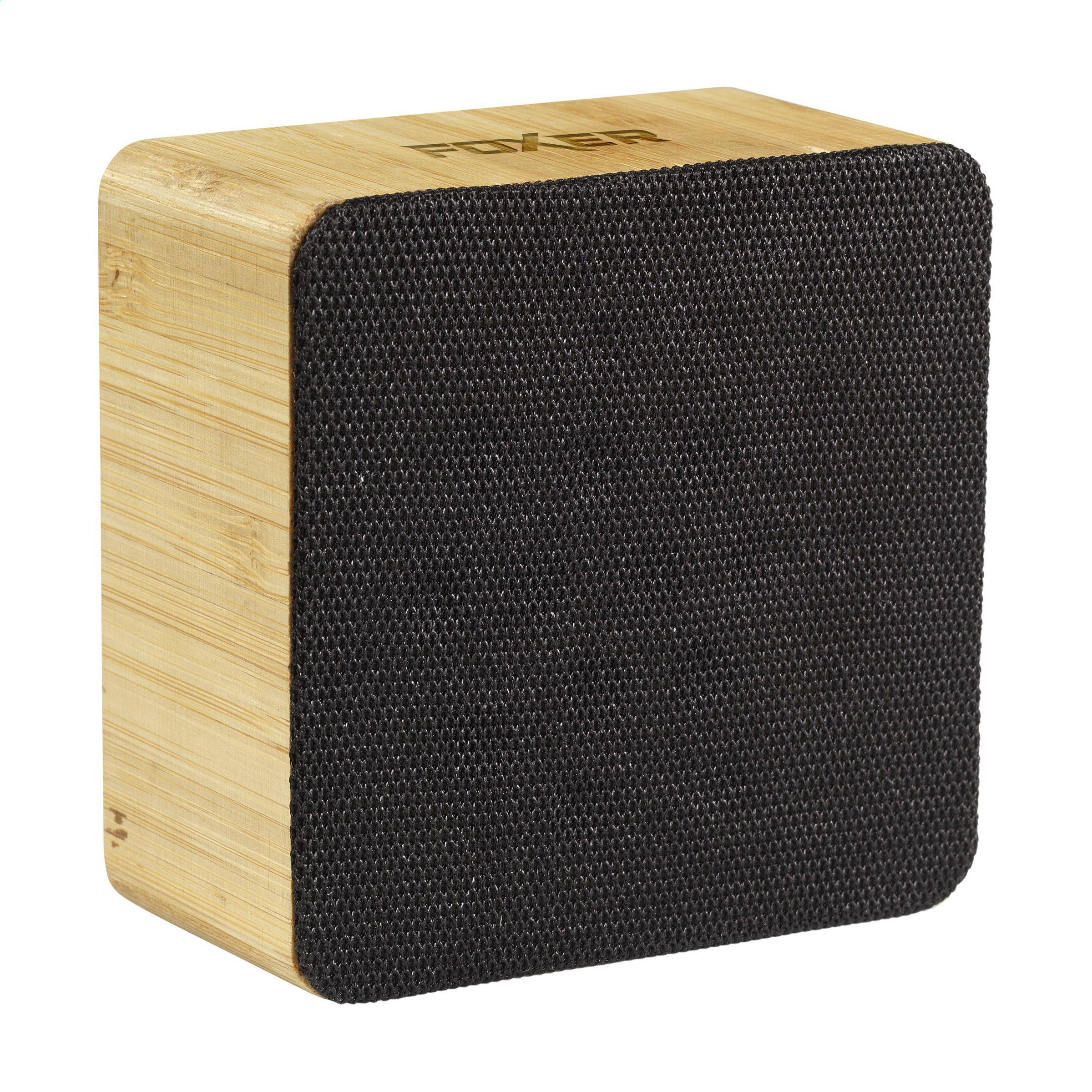 Enceinte sans fil en bambou 5W